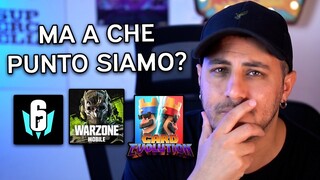 A CHE PUNTO SIAMO CON Rainbow 6 Mobile, Warzone Mobile e Clash Royale?