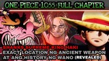 One piece 1055: Full chapter "Shanks Supreme King Haki" Wano History (Reveal) Ancient weapon pluton