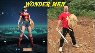 EM THÁCH ANH CHẾ TẠO 3 MÓN VŨ KHÍ CỦA WONDER WOMEN GAME LIÊN QUÂN MOBILE