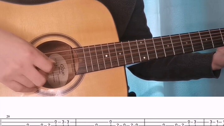 The detailed fingerstyle teaching of "Huahai" | So simple, are you sure you don't want to learn?