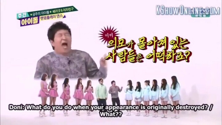 Gfriend VS Berry Good (Random Play Dance, Weekly Idol Eps 194)