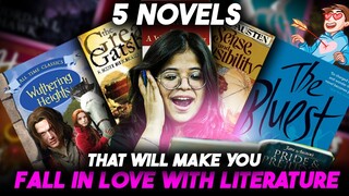 5 Best Novels to Read That Will Make You Fall in Love with Literature! 📚❤️  #BookRecommendations