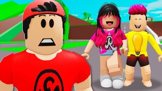 A EMILLY VICK e o LEOZINHO TROLARAM O ENALDINHO por 24 HORAS no BROOKHAVEN : Historinhas de Roblox