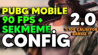 TÜM SİLAHLARDA SEKMEME & 90 FPS CONFİG | PUBG MOBİLE CONFİG 2.0