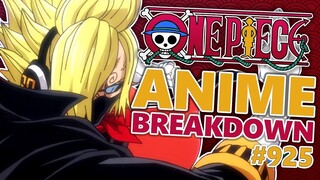 Soba Mask Looks GREAT!! One Piece Episode 925 BREAKDOWN