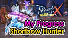 [ROX/라그x] My Shortbow Hunter Progress In Korea Server 한글자막 | KingSpade