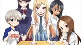 uzaki hana shouko komi marin kitagawa nagatoro takagi crossover anime school girls waifu