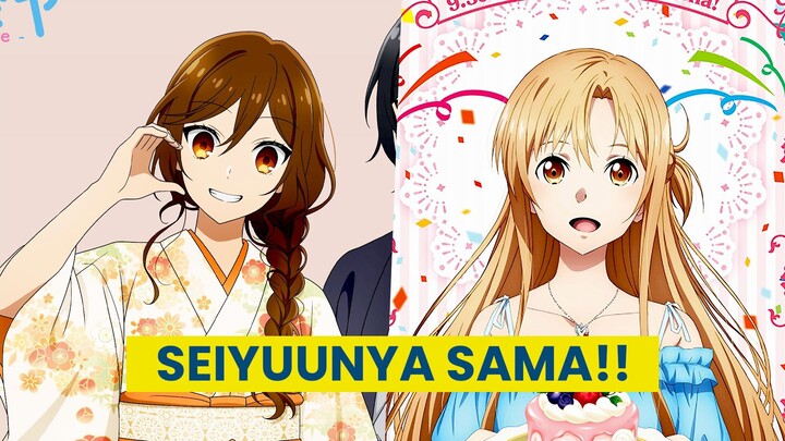 Ternyata Hori Kyouko dan Asuna seiyuunya sama😱😱 | Gawai Info/Shorts