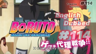 Boruto Episode 114 Tagalog Sub (Blue Hole)