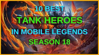 BEST TANK HERO IN MOBILE LEGENDS | MOBILE LEGENDS BEST TANK FOR RANK