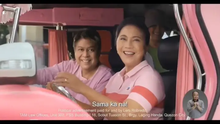 Leni-Kiko Jeepney Advertisement Meme