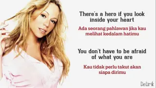Hero - Mariah Carey (Lirik video dan terjemahan)