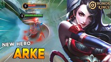 New Hero ARKE ! Assassins Can Disappear & Reset Cooldown After Kill - Honor Of KIngs