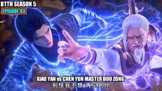 BTTH SEASON 5 EPISODE 93 SUB INDO - XIAO YAN BANTAI MASTER DOU ZONG PAVILIUN PETIR