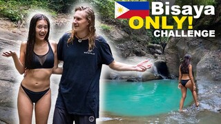 BISAYA ONLY for 24 HOURS with my Mestiza Girlfriend 🇵🇭 Philippines Travel Vlog