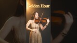 JVKE - Golden Hour Violin Cover #shorts #kathieviolin