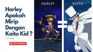 Pesulap Harley Mode Serius Main Brawl, Reinkarnasi dari Kaito Kid Versi Mobile Legend