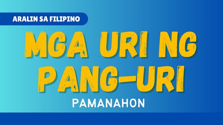 PANG-ABAY NA PAMANAHON (Uri ng Pang-Abay) | K to 12 Lesson sa Filipino | Sir Chiefmunk TV