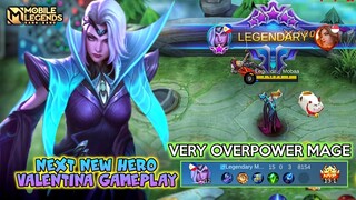 Valentina Mobile Legends , Next New Hero Valentina Gameplay - Mobile Legends Bang Bang