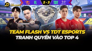 TEAM FLASH Vs TDT ESPORT: Tranh Quyền Vào Top 4 | Box Liên Quân