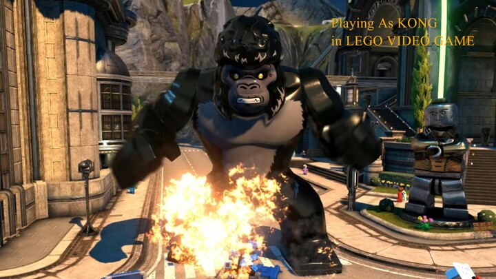 Playing As KONG in LEGO VIDEO GAME