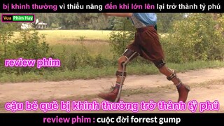 Khinh thường cậu bé Thiểu Năng và cái kết - review phim Forrest Gump