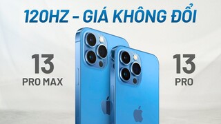 iPhone 13 Pro và iPhone 13 Pro Max ra mắt: màn hình 120Hz, giá không đổi