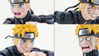 [Kotak Mainan Taoguang] Bandai SHF Naruto Shippuden seri baru Uzumaki Naruto Uchiha Sasuke Haruno Sa