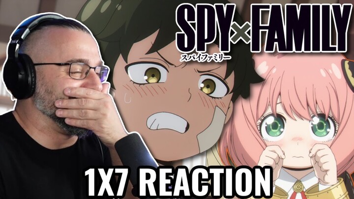 DAMIAN HAS A CRUSH?!? SPYxFAMILY 1X7 REACTION ''The target's second son''