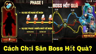 [Garena Free Fire]/Cách Chơi Sự Kiện Săn Boss Hốt Quà Nhận Free Trang Phục Cực Đẹp