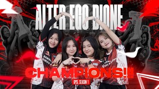 ALTER EGO DIONE CHAMPIONS GPSL SEASON 1