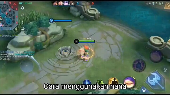 Totor menggunakan Nana mid !!!