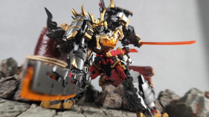 หุ่นยนต์ไดโนเสาร์ทั่วไป! โรงงานเหล็ก หม้อแปลง Grimlock/Grimlock General Baoumaru