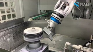 Finishing: Metal finishing - Dry/wet buffing | Nordbo Robotics