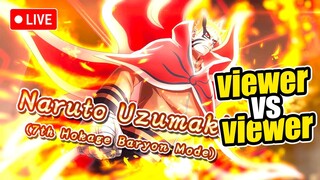 🔴pilih Ninja Bertarung Dengan Viewer Lain - Naruto Boruto