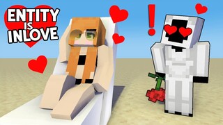 Good ENTITY fell INLOVE with ALEX - Monster School Minecraft Animation