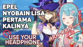 【Vtuber Sub Indo】Ketika Pertama Kalinya Epel Nyobain Lisa