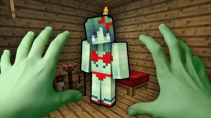 Youyou explain Minecraft live version: drink the water in the village and turn into a zombie?