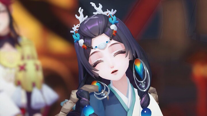 [Onmyoji MMD] Protagonist juvenile foursome - still your smile is the cutest