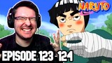 ROCK LEE VS KIMIMARO! (GAARA RETURNS!) | Naruto Episode 123 -124 REACTION | Anime Reaction