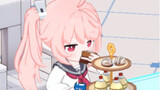 [File Hijau] Shushu yang ketakutan saat melihat Xiaoxia sedang makan