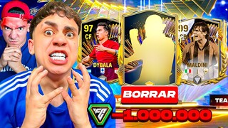 ¡VENGANZA! ENTRO A LA CUENTA DE MI MEJOR AMIGO PARA BORRARLE SUS MEJORES JUGADORES DE FC MOBILE😡😱