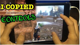 I copied Athena Gaming’s Control | PUBG MOBILE | IPAD MINI 5