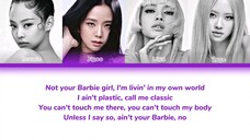 Not your barbie girl AI cover by BLACKPINK  #BLACKPINK