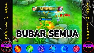 ZILONG DATANG SEMUA BUBAR 🔥😎 | MOBILE LEGENDS