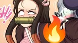 demon slayer characters reacted to fan made videos #demonslayer