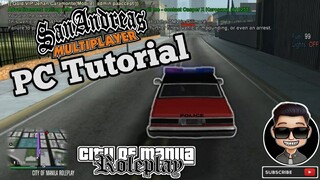 Paano maglaro ng GTA SA-MP sa PC? (City of Manila) PC Tutorial || Lupet ng "SAMP" sa PC!!! 🖥️
