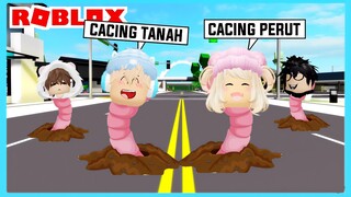 Aku Dan Adiku Terpaksa Menjadi Cacing Karna Main Game Di Roblox Brookhaven ft @Shasyaalala