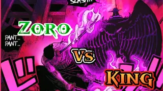 One piece: Zoro Vs King Full fight||Tagalog Dub/English Sub||SPOILER ALERT