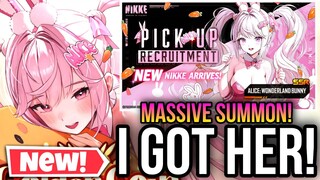 Goddess of Victory: NIKKE - Bunny Girl Alice Summon!